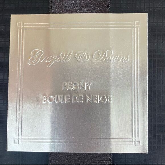 Graybill & Down's PEONY BOULE DE NEIGE "1932" CANDLE NIB Floral Cottagecore - Picture 13 of 15